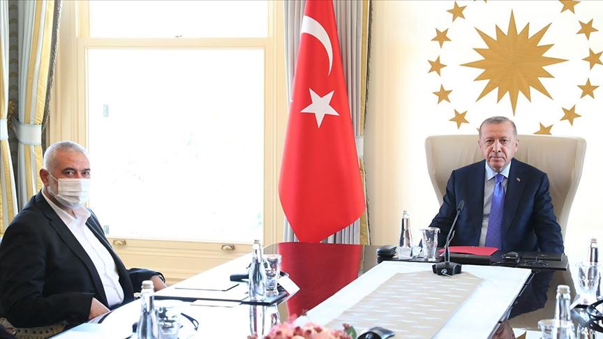 تركيا: بيان واشنطن بشأن استقبال الرئيس أردوغان قادة حماس تجاوز للحدود