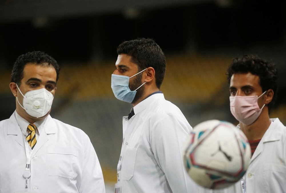 إصابة 16 لاعبًا وعضوًا بفيروس كورونا من المصري البورسعيدي