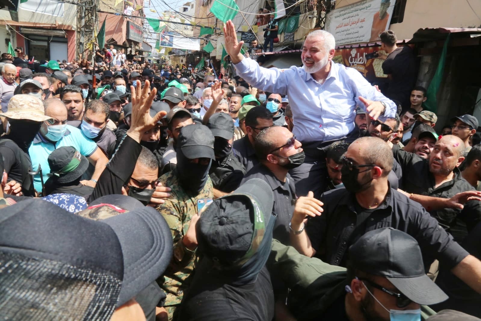 حماس تستنكر الهجوم الأمريكي على زيارة هنية إلى لبنان