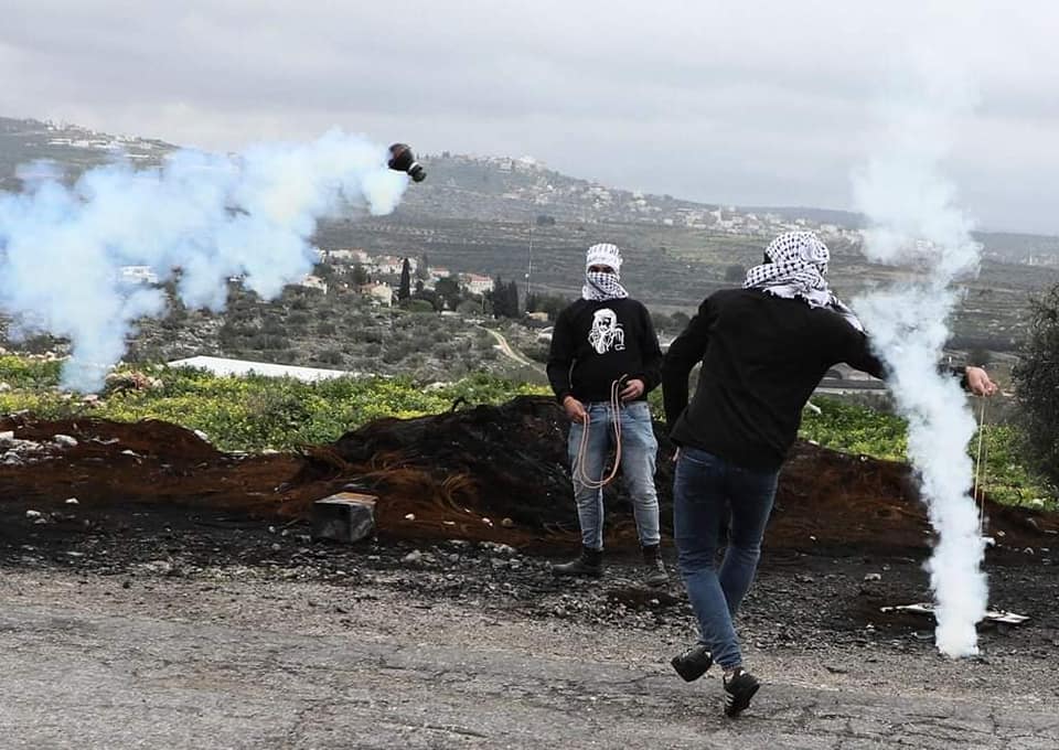 إصابة مواطنين بقمع الاحتلال فعاليتين بالضفة