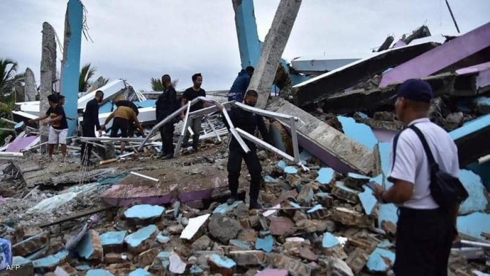  ارتفاع حصيلة قتلى زلزال إندونيسيا إلى 321