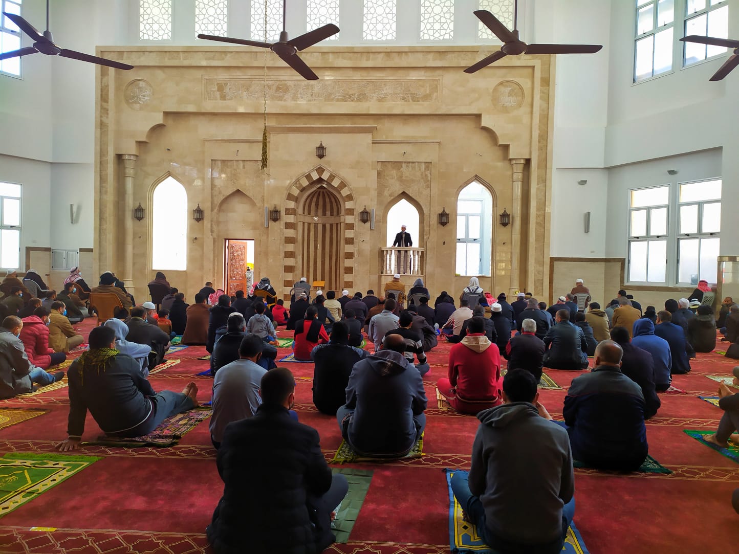 استئناف صلاة الجمعة بالمساجد بغزة