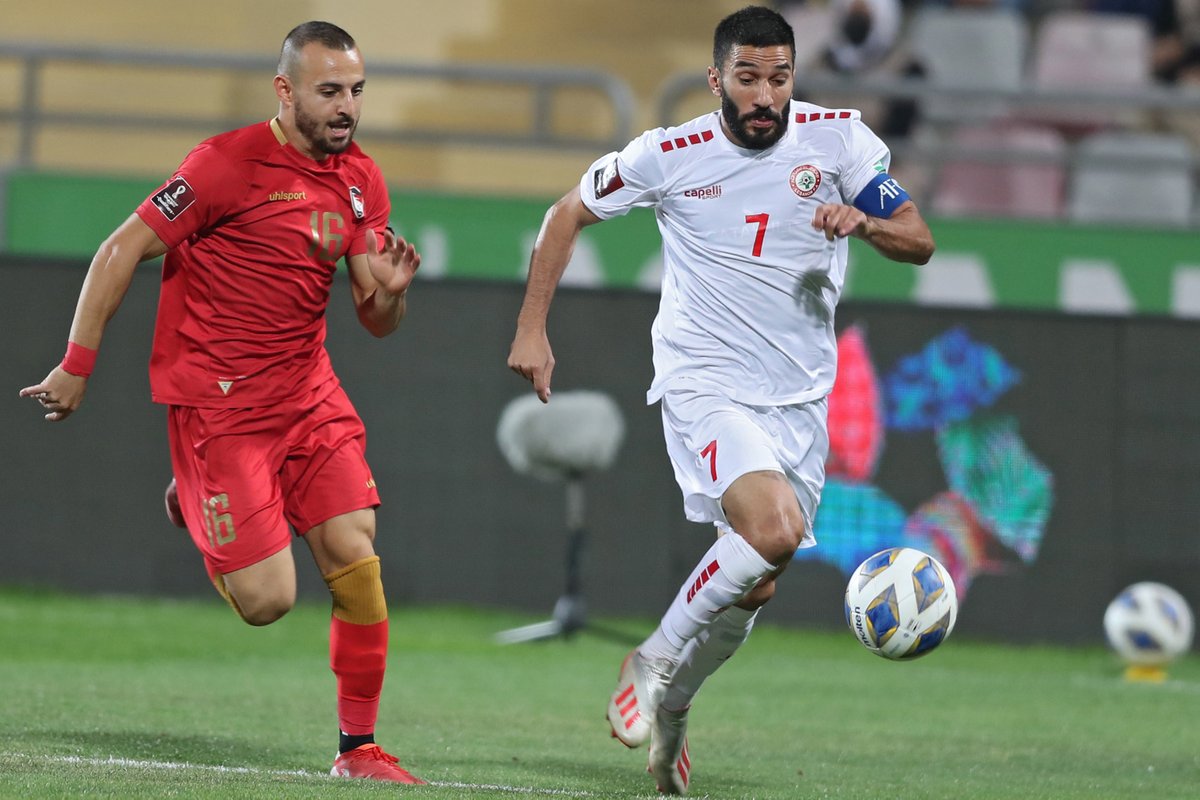 فوز لبنان على سوريا وتعادل العراق مع الإمارات وإيران مع كوريا الجنوبية