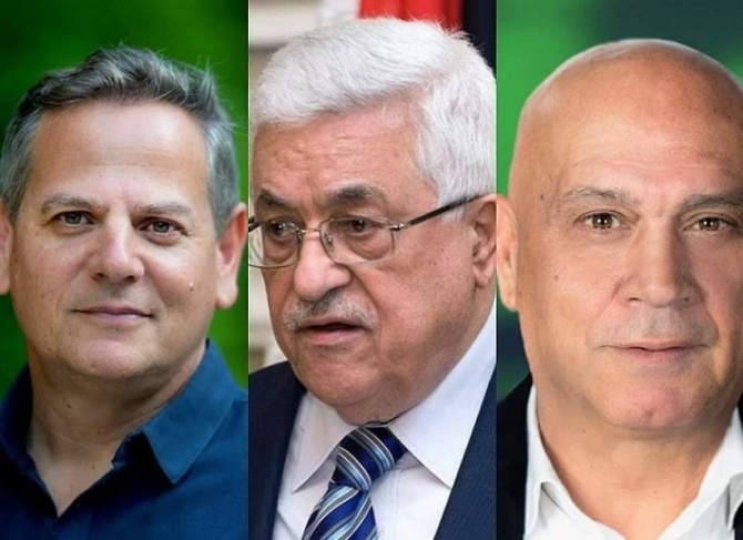 عباس يلتقي وزيرين إسرائيليين اليوم برام الله