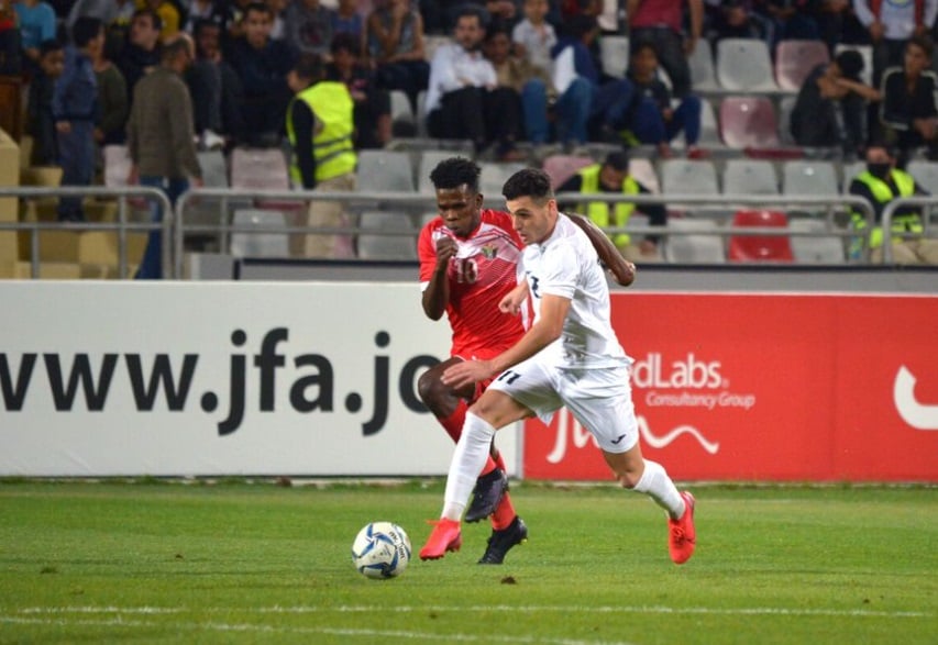 تصفيات كأس آسيا تحت 23 عامًا: تعادل منتخبنا مع نظيره الأردني