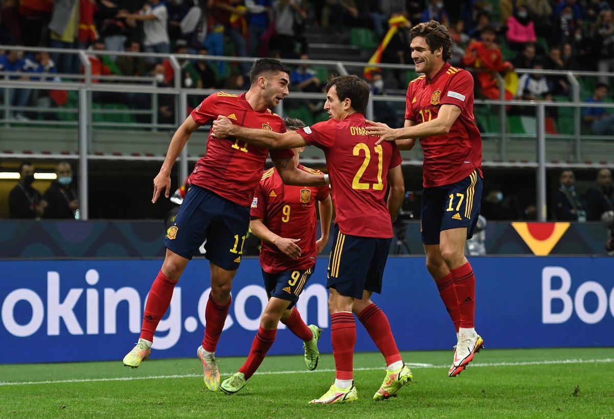 إسبانيا تتغلب على إيطاليا وتبلغ نهائي دوري الأمم الأوروبية