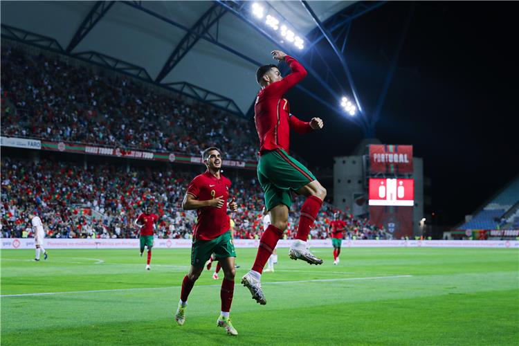 البرتغال تتخطى قطر بثلاثية في تصفيات مونديال 2022