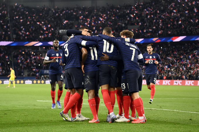 منتخب فرنسا حامل اللقب يبلغ نهائيات كأس العالم FIFA قطر 2022™