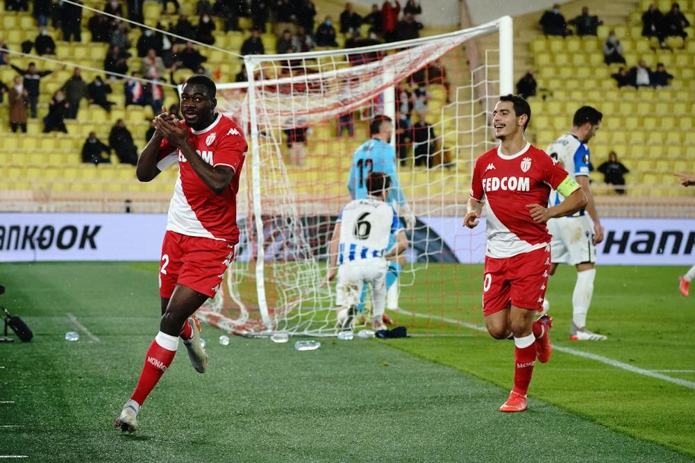 موناكو يتغلب على ريال سوسييداد ويبلغ ثمن نهائي الدوري الأوروبي