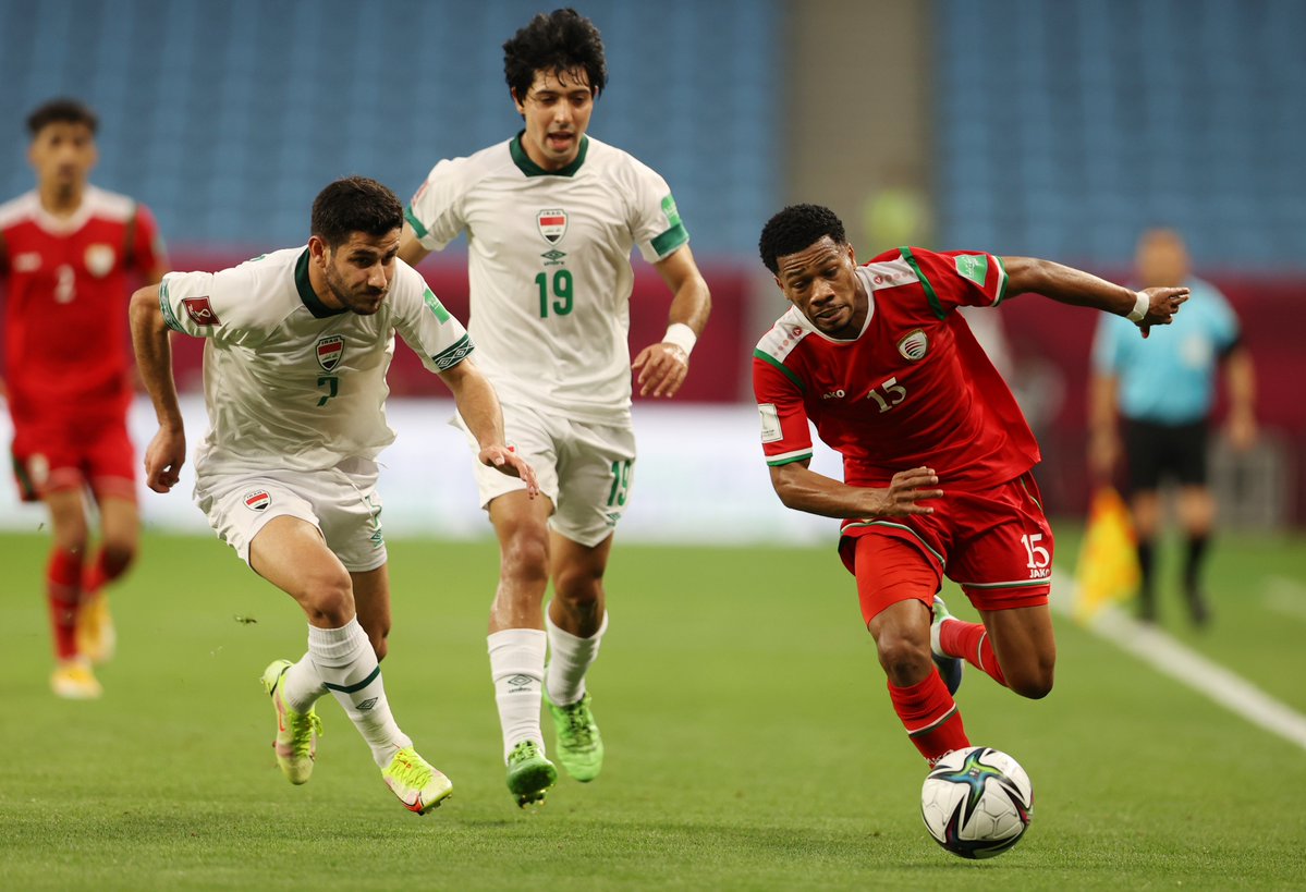 كأس العرب FIFA قطر 2021™: مواجهة العراق وعُمان تنتهي على وقع التعادل