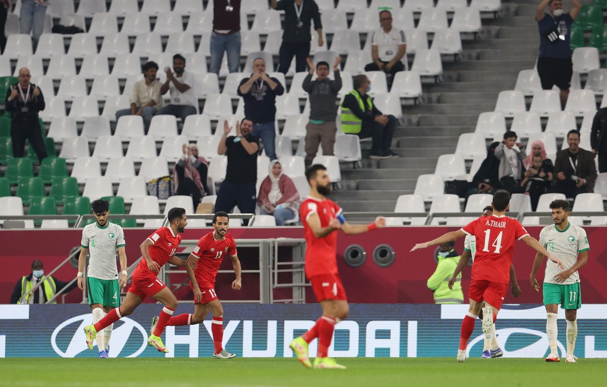 كأس العرب .. منتخب الأردن يتغلب على نظيره السعودي