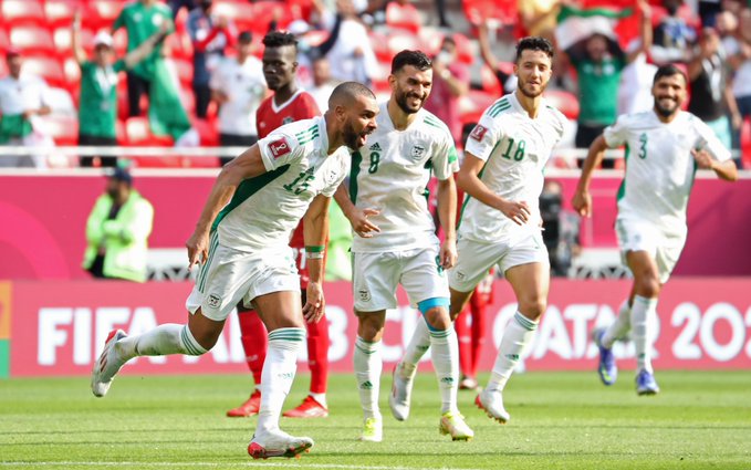 كأس العرب.. منتخب الجزائر يهزم نظيره السوداني برباعية بيضاء