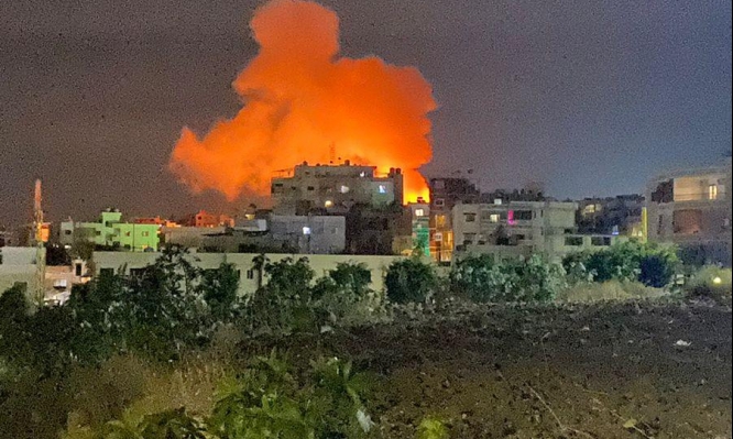انفجار في مخيم برج الشمالي جنوب لبنان