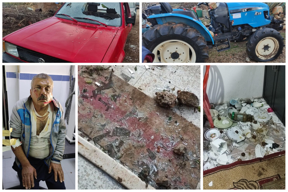 إصابات وأضرار في منازل بهجمات للمستوطنين جنوب نابلس
