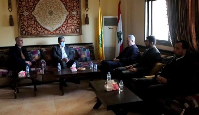 وفد من حماس يلتقي مع كتلة حزب الله في البرلمان اللبناني