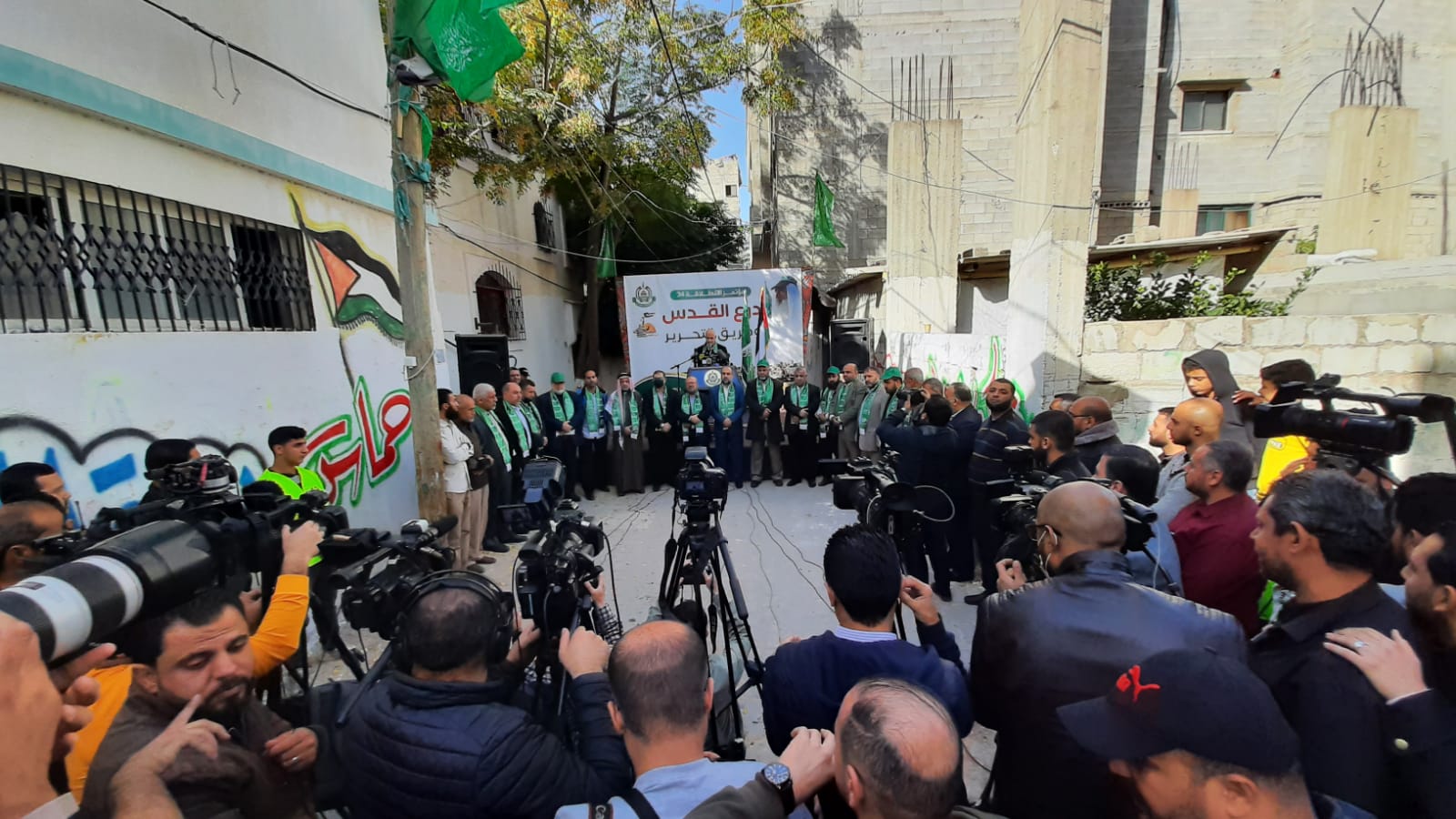 حماس تعلن بدء فعاليات انطلاقتها الـ34 وتلغي المهرجان المركزي
