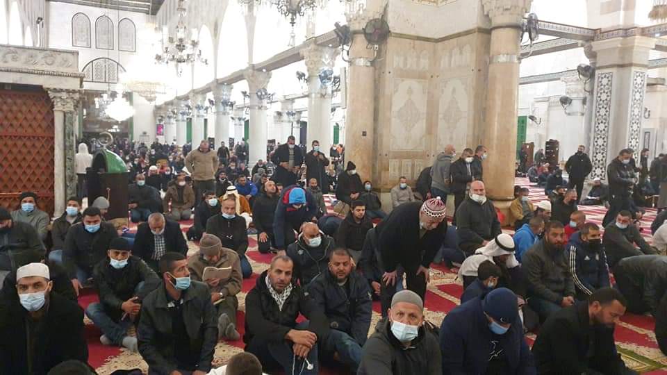 صلاة الفجر في الأقصى
