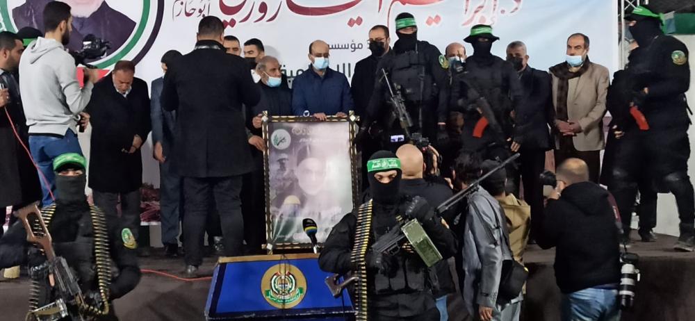 حماس تؤبّن أحد مؤسسيها الراحل إبراهيم اليازوري