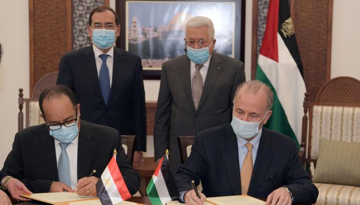 اتفاق بين السلطة ومصر لتطوير حقل غاز غزة
