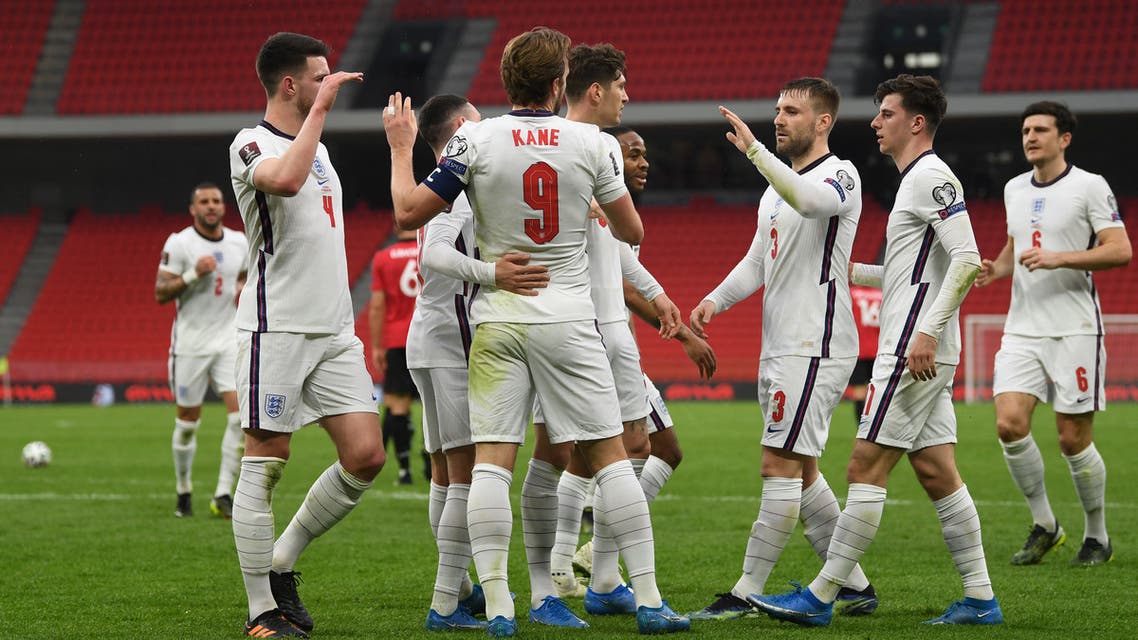 إنجلترا تهزم ألبانيا بثنائية في تصفيات مونديال 2022