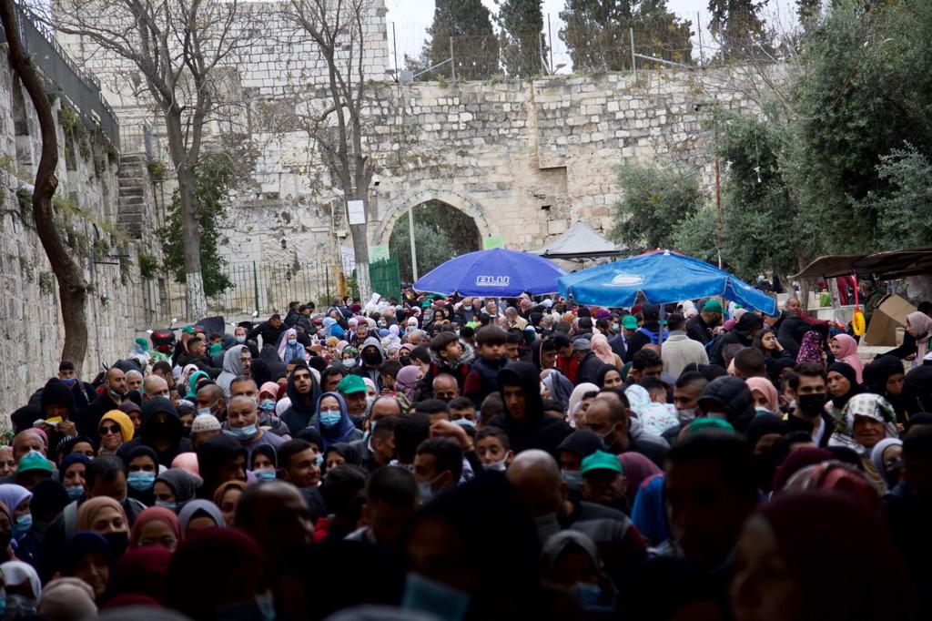 القدس أولا.. معسكر يهيئ الأقصى ومحيطه لرمضان