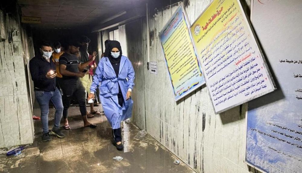 3 شهيدات فلسطينيات بحريق مشفى ابن الخطيب ببغداد