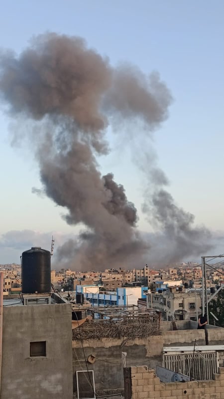 عشرات الغارات الإسرائيلية على غزة تُدمّر مقرات أمنية