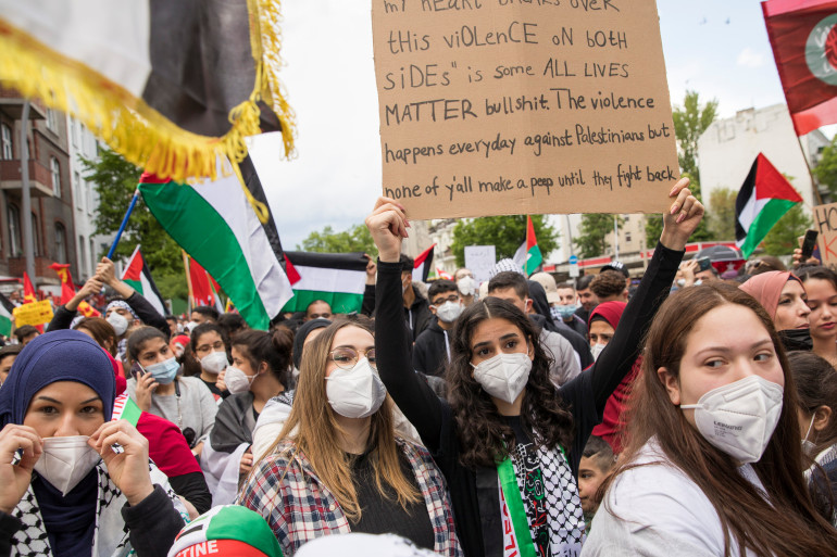 استمرار الاحتجاجات العالمية المنددة بالعدوان الإسرائيلي