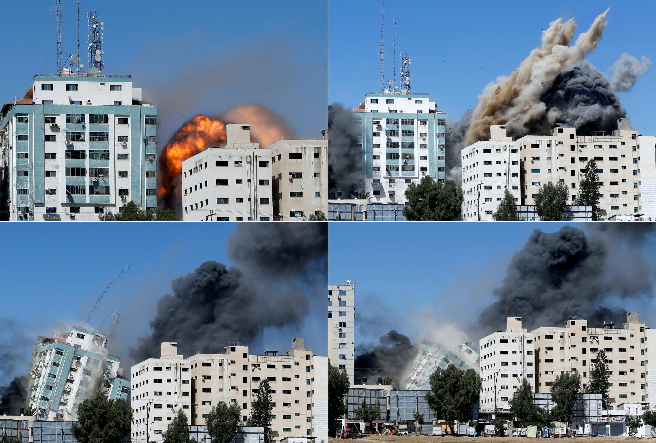 أسوشيتد برس تطالب بتحقيق في تدمير الاحتلال مبنى يضم مكتبها بغزة