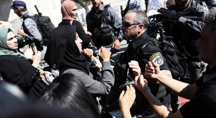 33 إصابة بمواجهات مع الاحتلال بالقدس