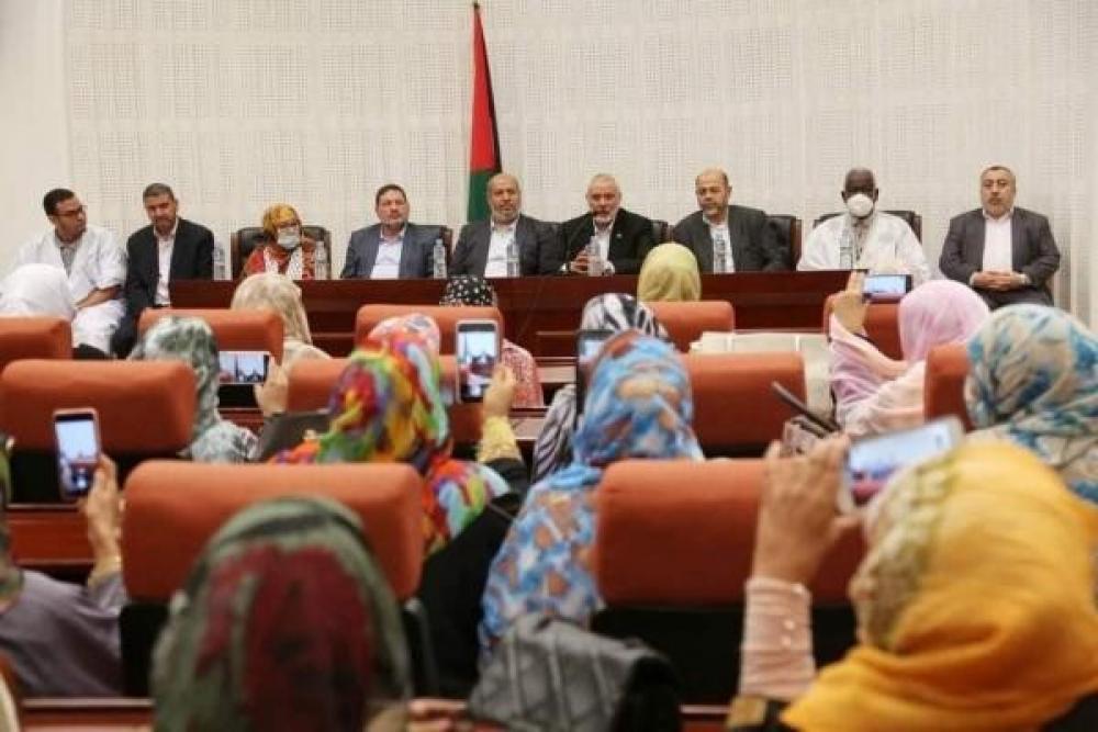 هنية يستقبل ممثلين عن المجتمع المدني والجمعيات الحقوقية الموريتانية