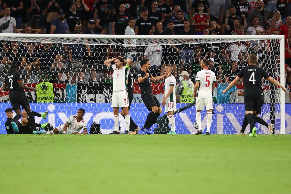 ألمانيا تنجو من فخ المجر وتصعد لثمن النهائي