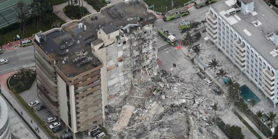 34 إسرائيليًّا ما زالوا مفقودين في انهيار برج سكني جنوب فلوريدا