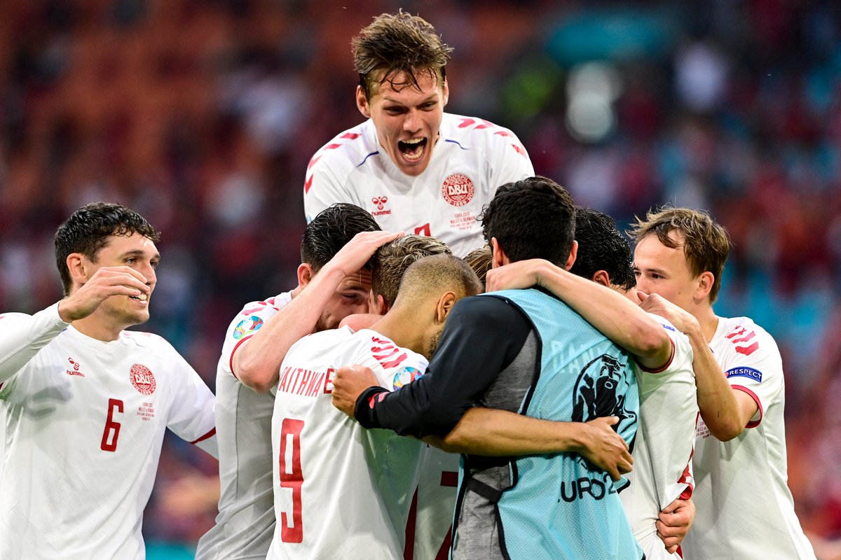 المنتخب الدنماركي أول المتأهلين إلى ربع نهائي يورو 2020