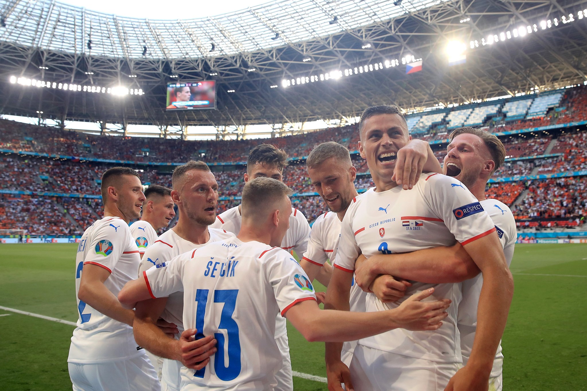 التشيك تتغلب على هولندا وتبلغ ربع نهائي يورو 2020