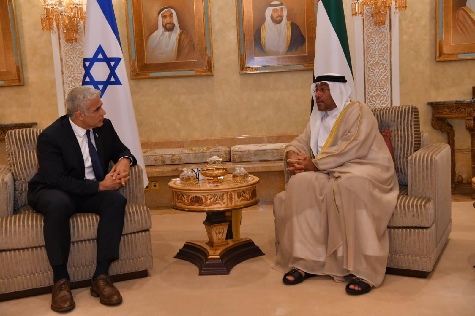 وزير الخارجية الإسرائيلي يصل إلى الإمارات