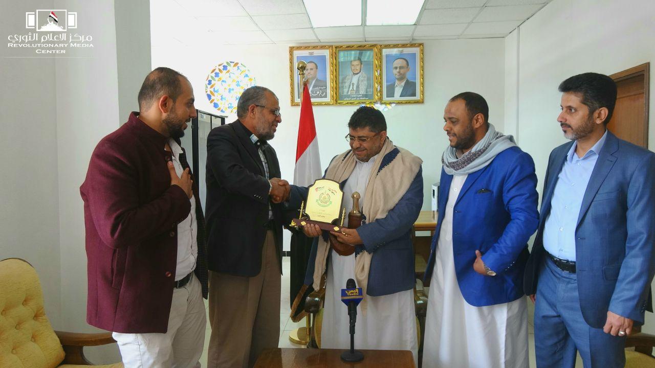 حماس في اليمن تلتقي عضو المجلس السياسي الأعلى في صنعاء