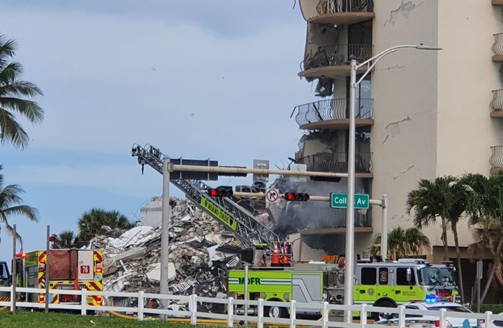 حصيلة انهيار مبنى فلوريدا ترتفع إلى 86 قتيلا