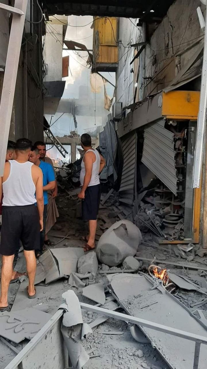 شهيد و10 إصابات في انفجار شرق  غزة