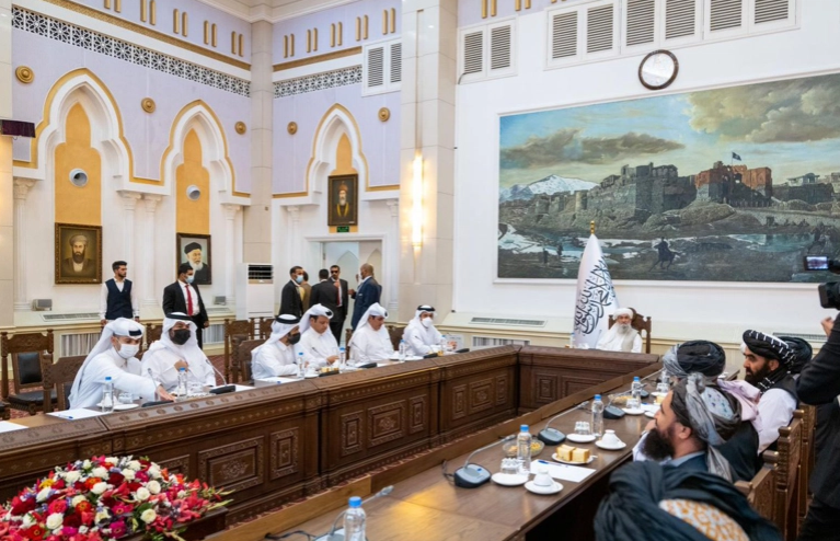 وزير خارجية قطر يزور كابل ويحث على المصالحة الوطنية