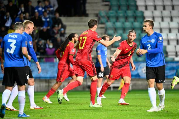 تصفيات كأس العالم: بلجيكا تهزم إستونيا بخماسية
