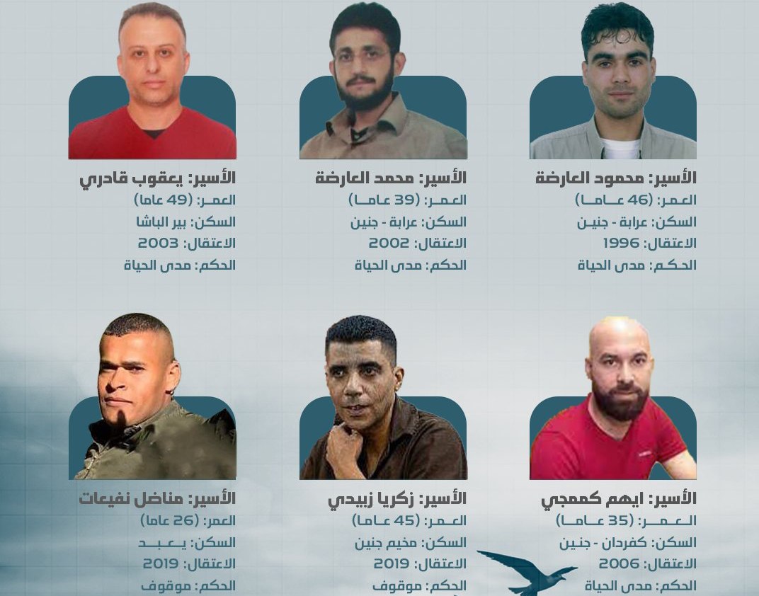 الاحتلال يكثف مطاردة الأبطال الستة.. ويدرس حظر التجوال بالضفة