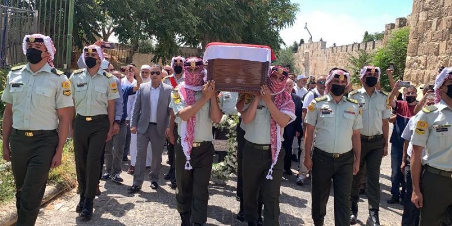 مراسم عسكرية غير مسبوقة في تشييع جندي أردني بالقدس