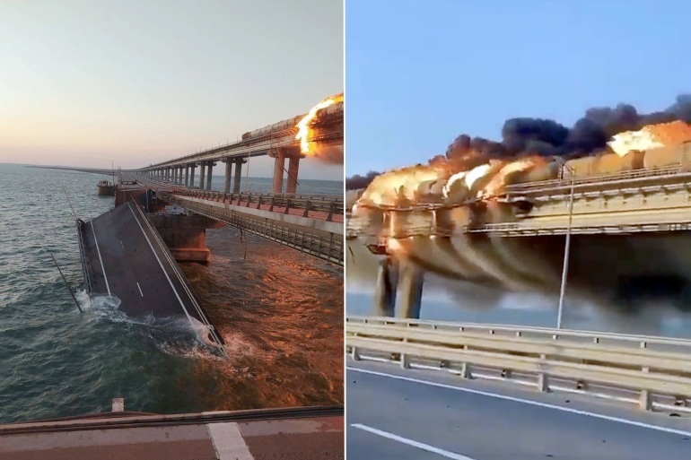 روسيا تكشف نتائج التحقيق في تفجير جسر القرم