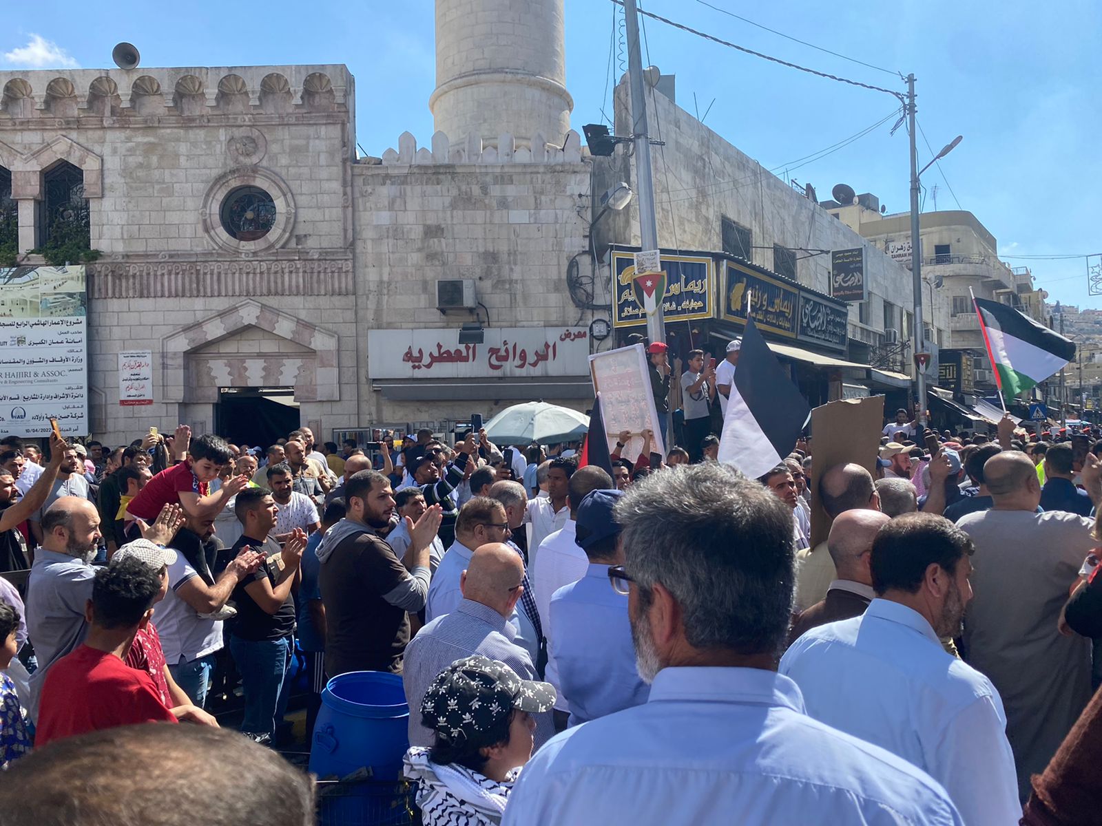 مسيرة بالعاصمة الأردنية نصرة للأقصى ودعما للمقاومة الفلسطينية