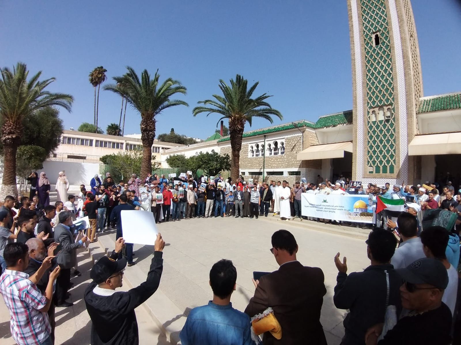 تظاهرات في المغرب نصرةً للأقصى
