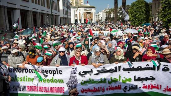 الهيئة المغربية تستنكر تطبيع البرلمان المغربي مع الاحتلال