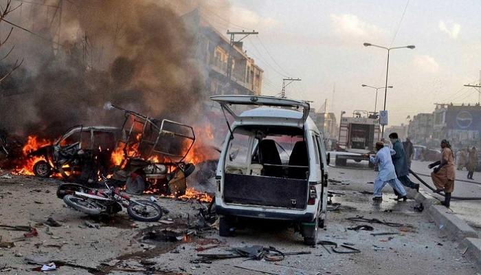 أربعة قتلى بانفجار سيارة مفخخة في باكستان