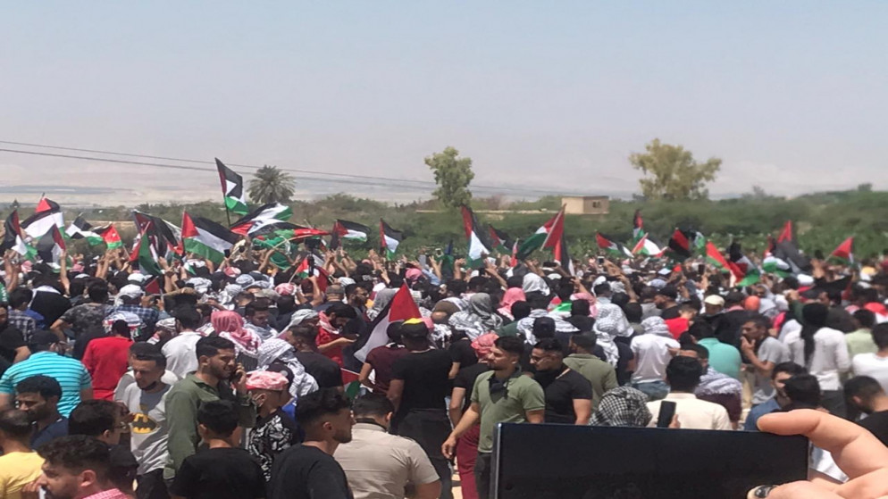 مسيرة حاشدة للحركة الإسلامية بالأردن دعمًا لمقاومة الضفة