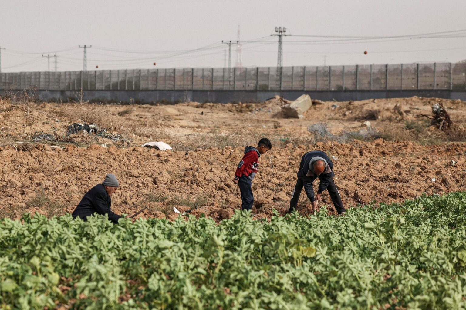 الاحتلال يطلق النار على مزارعين وصيادين في غزة